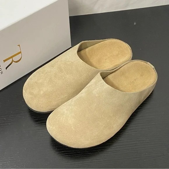 The Row Beige Women's Mules